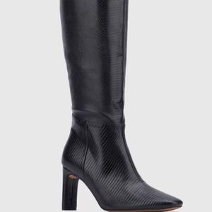 Black Knee High Boots